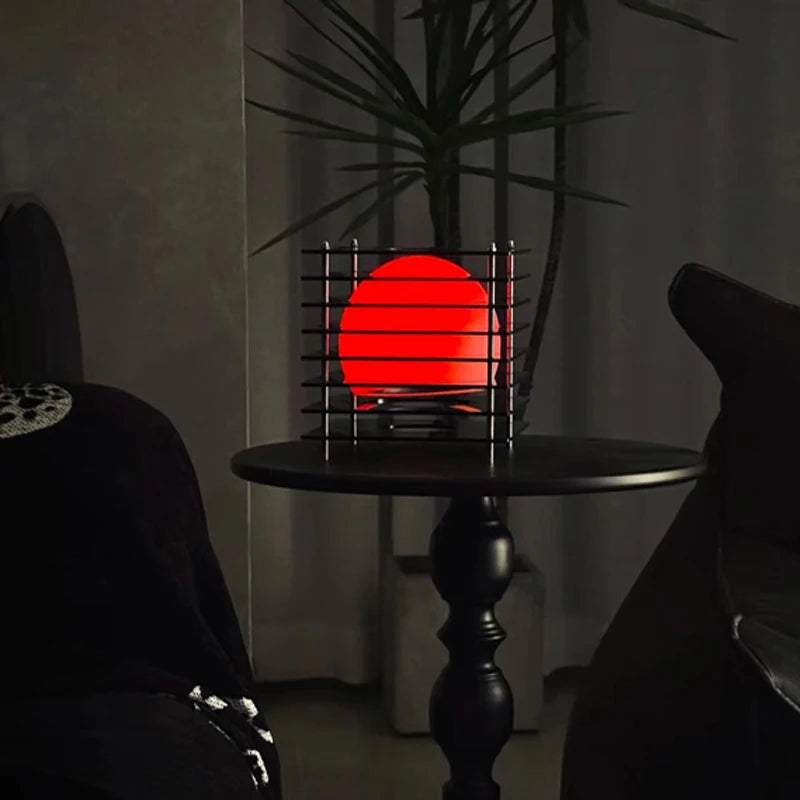 Infinity Lighting Red Canvas Duffle Bag - Perfect for Living Room Lighting
