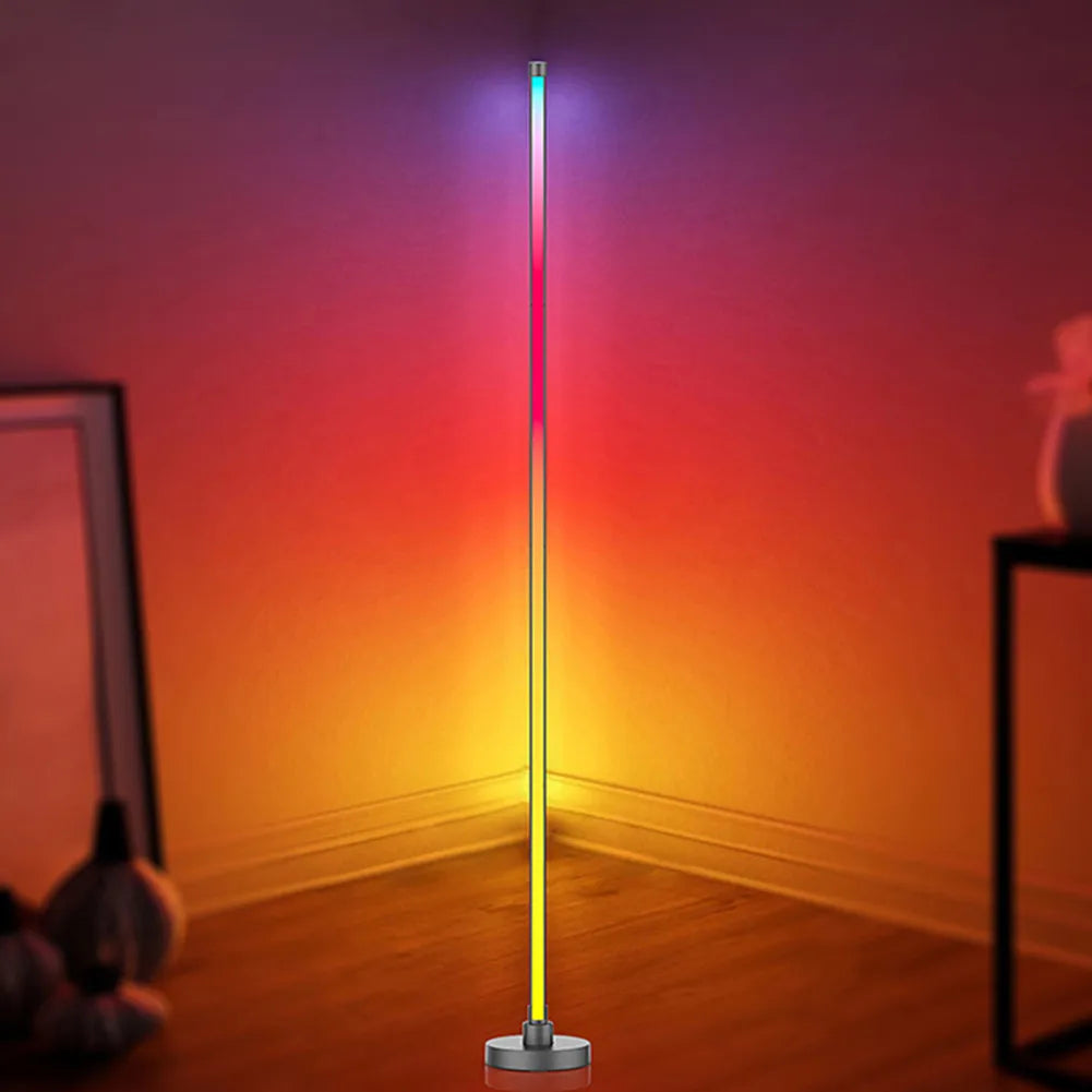 Transform Your Space with RGB Dimmable LED Floor Lamps – Remote & App Control, 16 Million Colors for Vibrant Home Décor