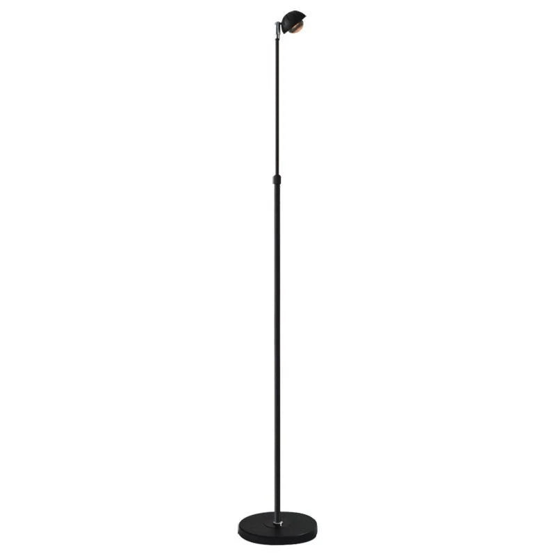Nordic Red Tall Cob Floor Lamp - Adjustable Height & Angle for Eye-Protection Ambient Lighting in Your Home