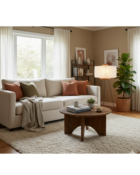 Japanese Elegance Akari Noguchi Yong Table Lamp - Stunning Rice Paper Light for Your Living Room or Bedroom