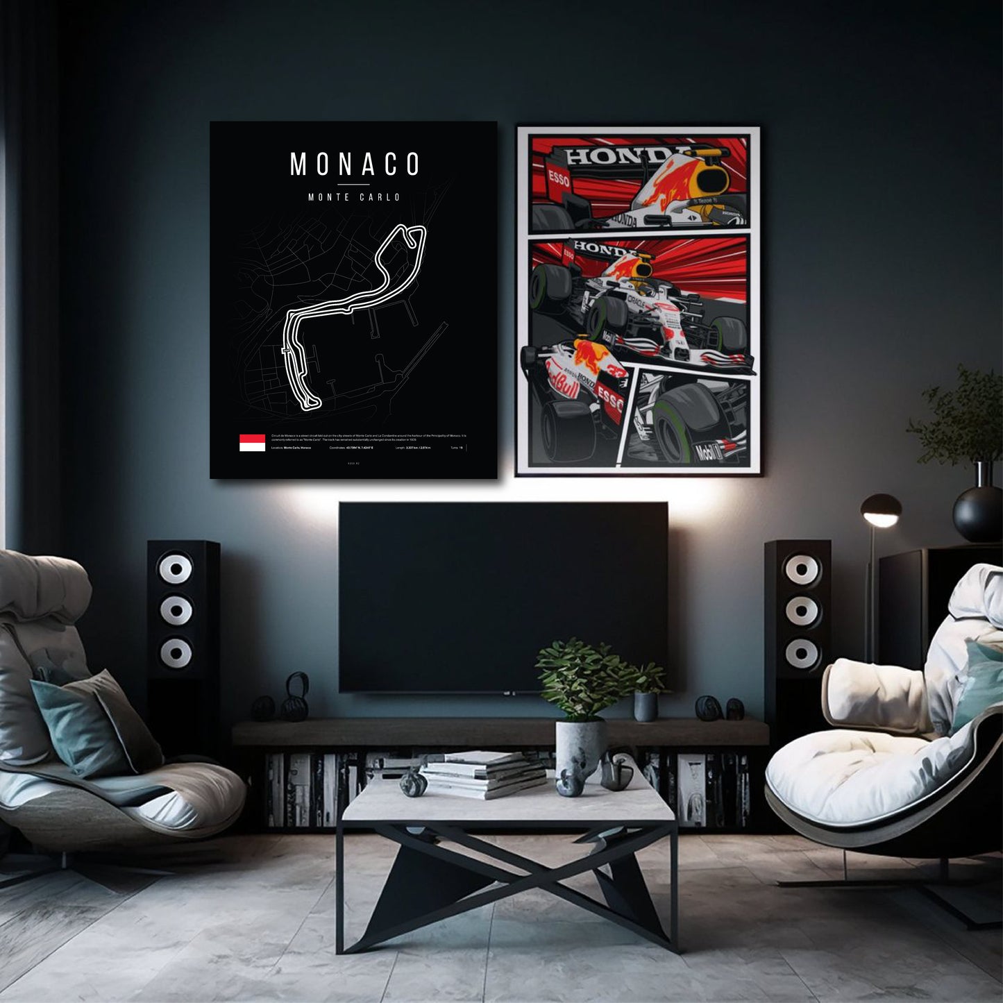 Monaco Grand Prix 2025 Formula 1 - Circuit de Monaco F1 Circuit LED Neon Sign Light