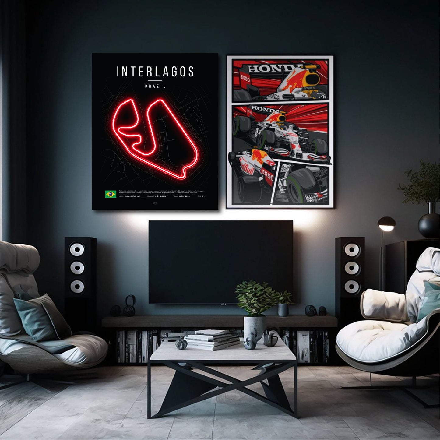 Brazilian Sao Paulo Grand Prix 2025 Formula 1 - Interlagos F1 Circuit LED Neon Sign Light