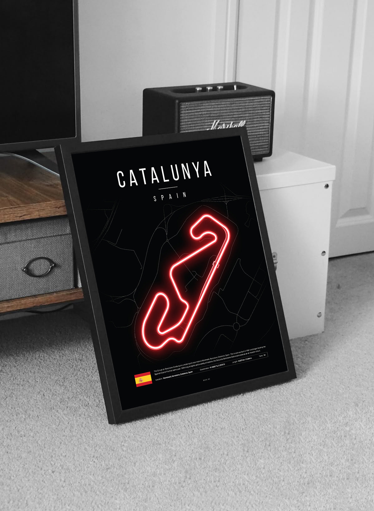 Spanish Grand Prix 2025 Formula 1 - Catalunya Circuit LED Neon Sign Light