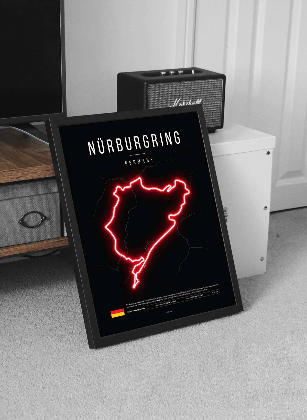German Grand Prix 2025 - Nürburgring Circuit LED Neon Sign Light