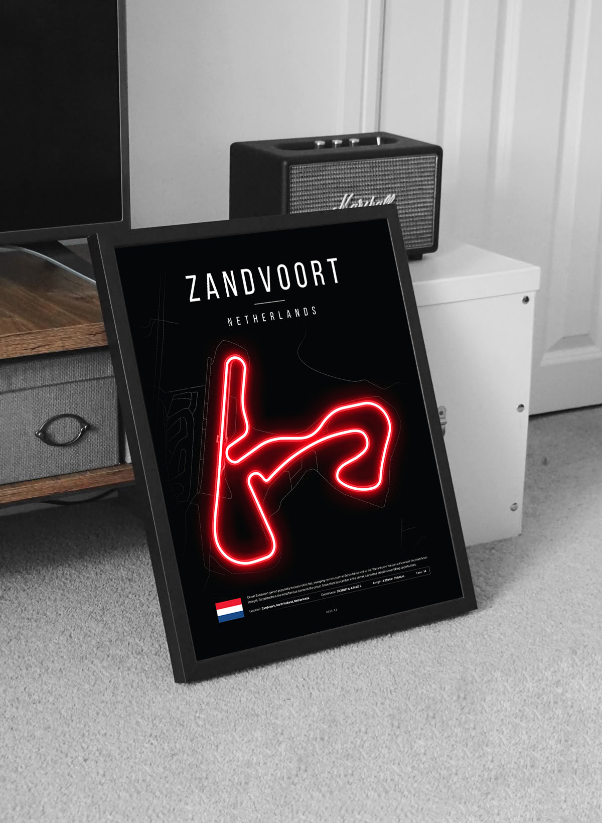 Dutch Grand Prix 2025 Formula 1 - Zandvoort F1 Circuit LED Neon Sign Light