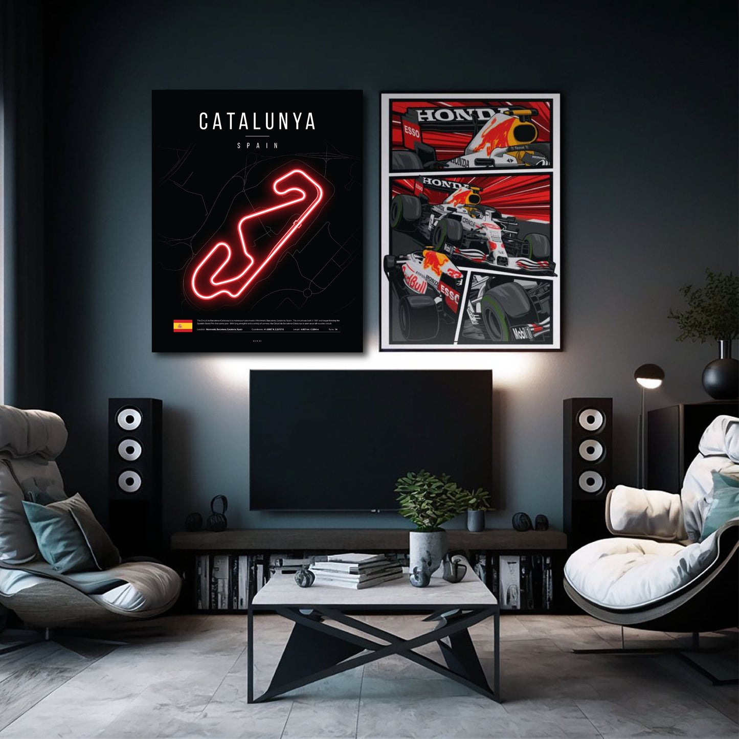Spanish Grand Prix 2025 Formula 1 - Catalunya Circuit LED Neon Sign Light