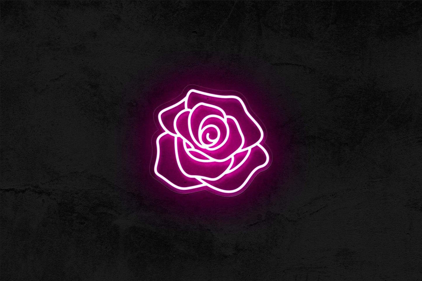 Rose Neon Wedding Decoration | Custom LED Neon Sign