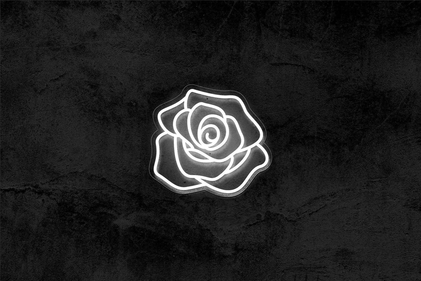 Rose Neon Wedding Decoration | Custom LED Neon Sign