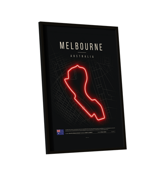 Australian Grand Prix 2025 Formula 1 - F1 Melbourne Circuit LED Neon Sign Light