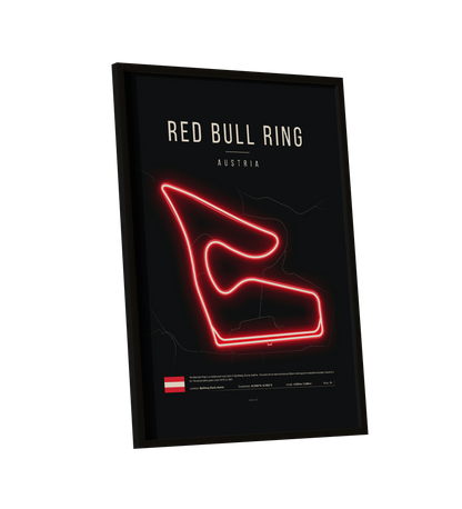 Austrian Grand Prix 2025 - Red Bull Ring F1 Circuit LED Neon Sign Light