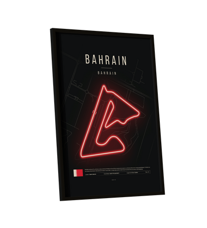 Bahrain Grand Prix 2025 Formula 1 - F1 Bahrain Circuit LED Neon Sign Light