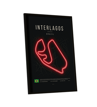São Paulo Grand Prix 2025 | Interlagos F1 UV LED Neon Light