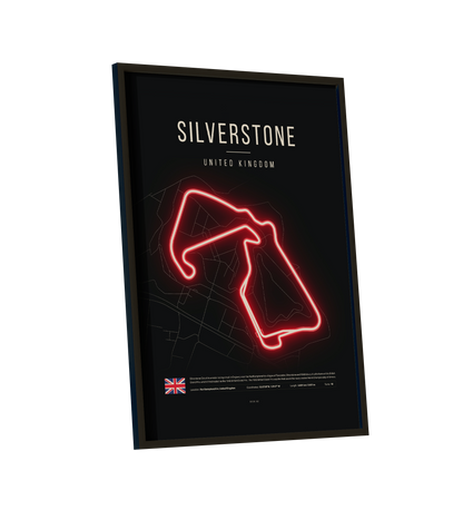British Grand Prix 2025 Formula 1 - Silverstone F1 Circuit LED Neon Sign Light