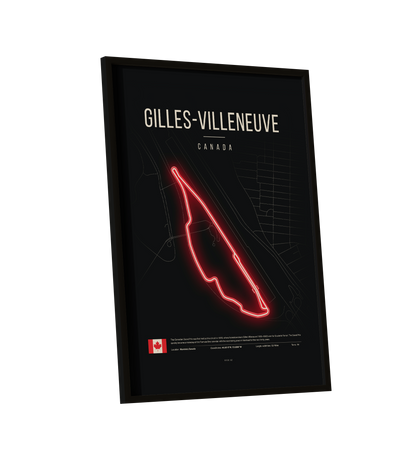 Canadian Grand Prix 2025 Formula 1 - Gilles-Villeneuve F1 Circuit LED Neon Sign Light