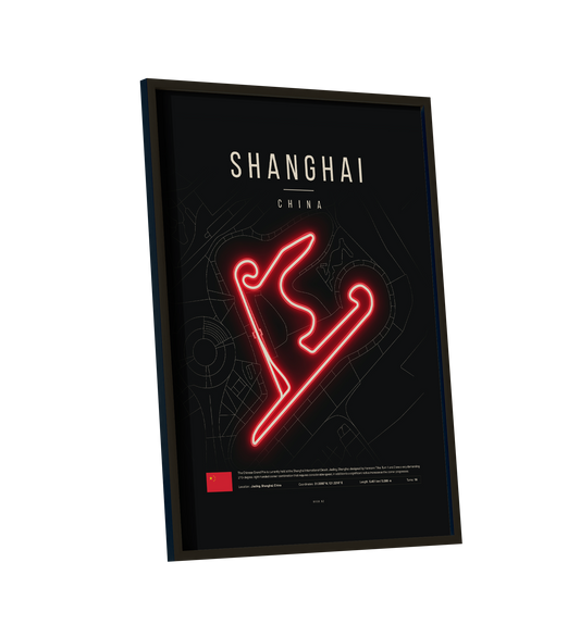 Chinese Grand Prix 2025 LED Neon Sign – Shanghai F1 Circuit Decor