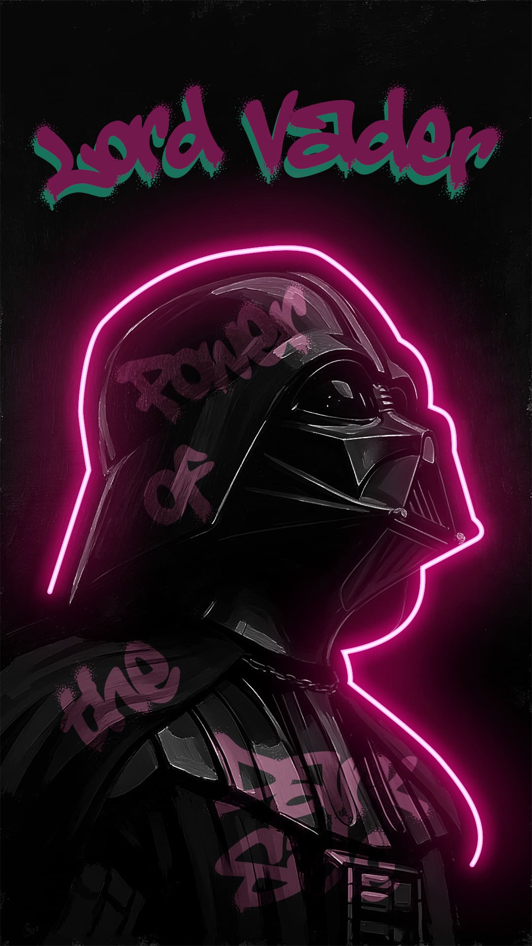 Vader Glow | UV LED Wall Art