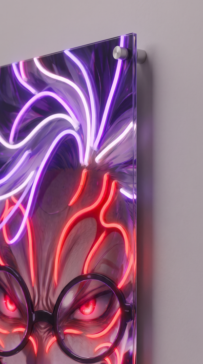 Demon LED Neon Wall Art - Premium Custom LED Neon Artwork