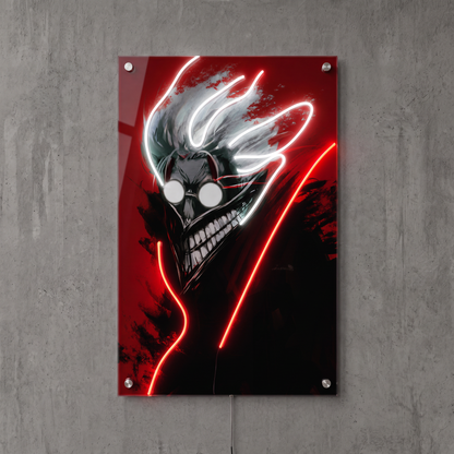Dandadan Demon LED Neon Wall Art