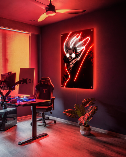 Dandadan Demon LED Neon Wall Art