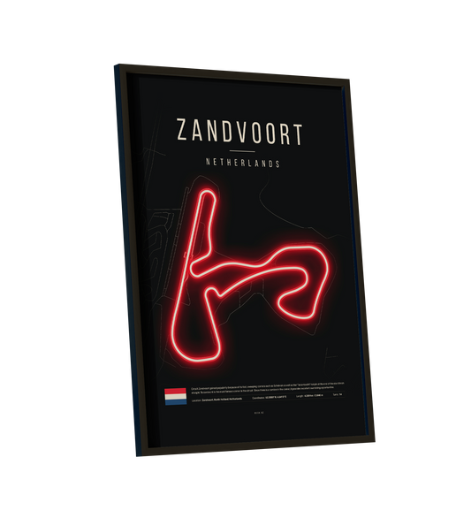 Dutch Grand Prix 2025 Formula 1 - Zandvoort F1 Circuit LED Neon Sign Light