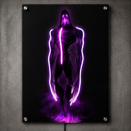 Enderman inspired LED Neon Wall Art - Premium Custom LED Neon Artwork
