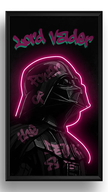 Vader Glow | UV LED Wall Art