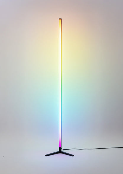 Smart RGB LED Floor Lamp - Transform Your Space with 16 Million Colors & Music Sync for a Vibrant Home Experience