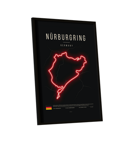German Grand Prix 2025 - Nürburgring Circuit LED Neon Sign Light