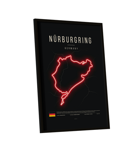 German Grand Prix 2025 - Nürburgring Circuit LED Neon Sign Light