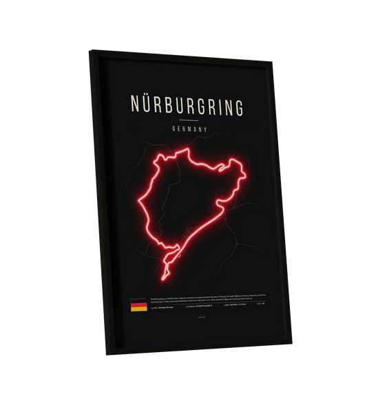German Grand Prix 2025 - Nürburgring Circuit LED Neon Sign Light