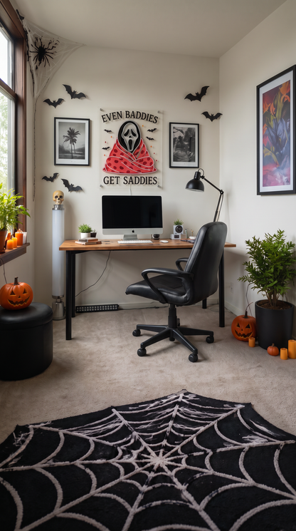 Sad Baddie Ghost Neon Wall Art - Premium Custom LED Neon Artwork