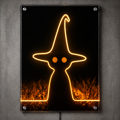 Halloween Witch Neon Wall Art - Premium Custom LED Neon Artwork