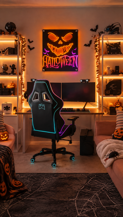 Halloween Neon Wall Art - Premium Custom LED Neon Artwork
