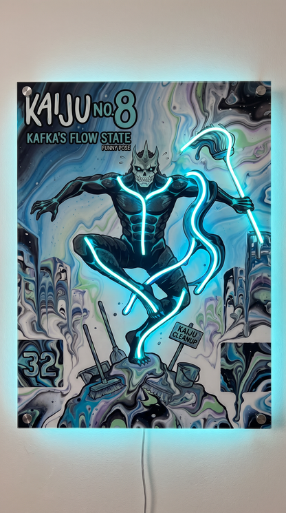 Kaiju LED Neon Wall Art - Premium Custom LED Neon Artwork