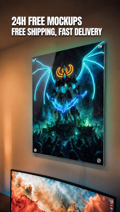 Inarius LED Neon Wall Art - Premium Custom LED Neon Artwork (Copy)