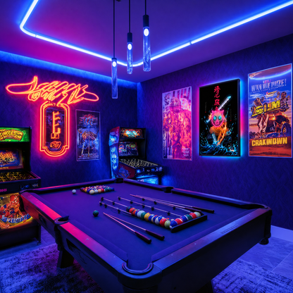 Anime Inosuke 1 Neon Wall Art – UV Printed Custom LED Neon Artwork