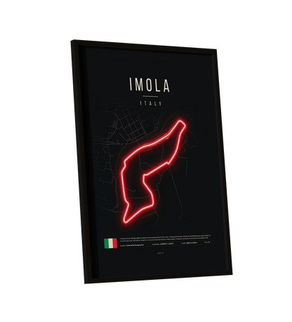 Italian Emilia Romagna Grand Prix 2025 Formula 1 - Imola F1 Circuit LED Neon Sign Light