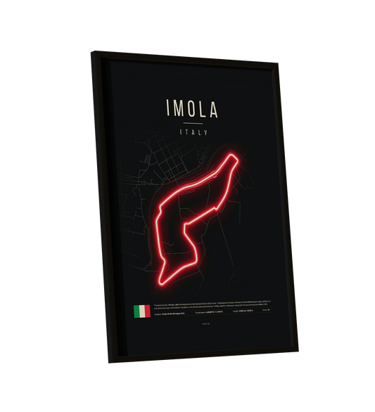Italian Emilia Romagna Grand Prix 2025 Formula 1 - Imola F1 Circuit LED Neon Sign Light