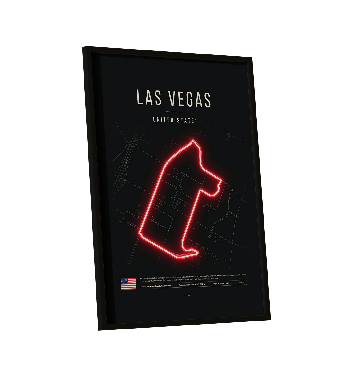 Las Vegas Grand Prix 2025 | Las Vegas Street F1 UV LED Neon Light