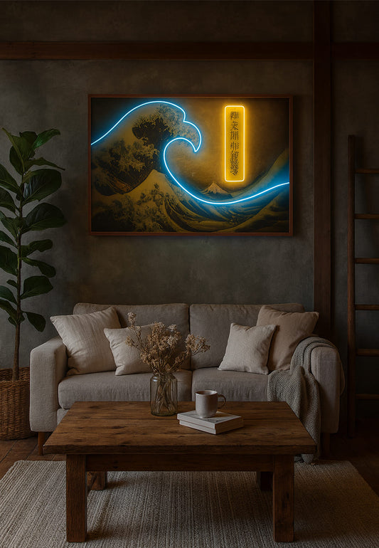 The Great Wave | UV LED Wall Art