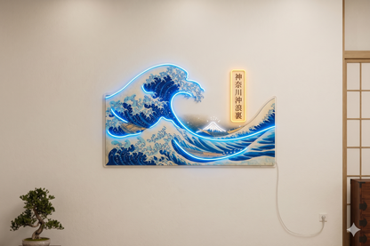 The Great Wave | UV LED Wall Art