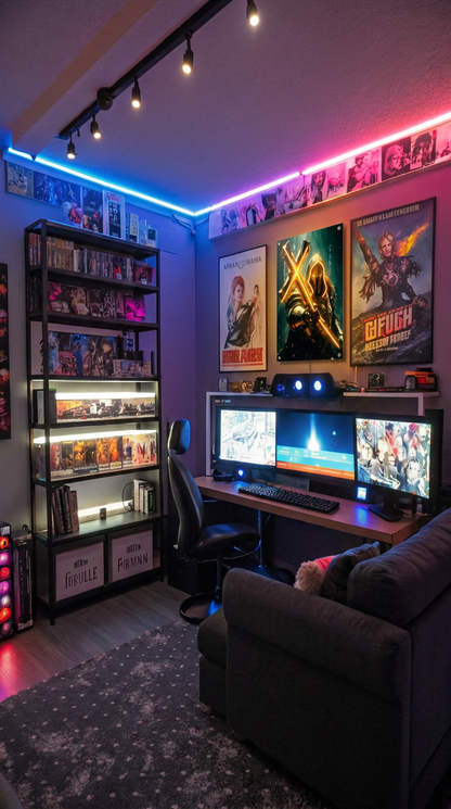 Paladin with Cross LED Neon Wall Art - Premium Custom LED Neon Artwork