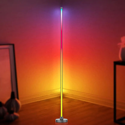 Transform Your Space with RGB Dimmable LED Floor Lamps – Remote & App Control, 16 Million Colors for Vibrant Home Décor
