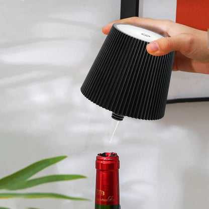 Wireless Bottle Table Lamp Touch Control With Three Colors