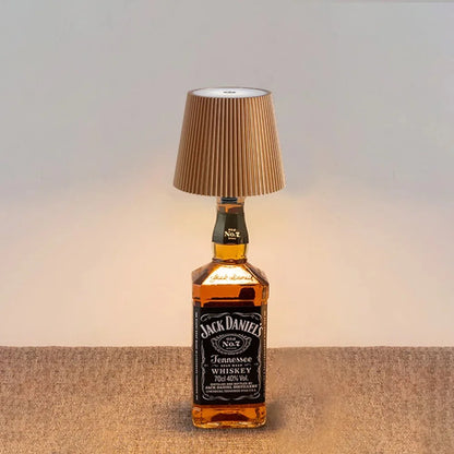 Wireless Bottle Table Lamp Touch Control With Three Colors