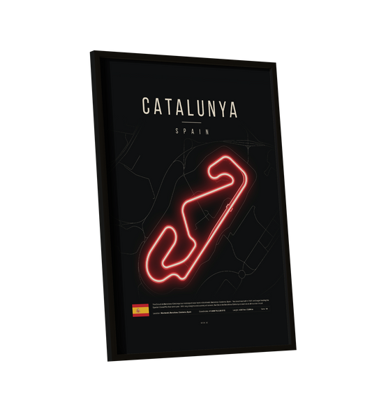 Spanish Grand Prix 2025 Formula 1 - Catalunya Circuit LED Neon Sign Light
