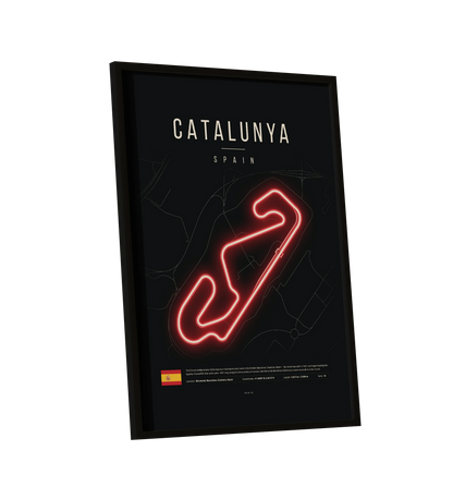Spanish Grand Prix 2025 | Catalunya F1 UV LED Neon Light