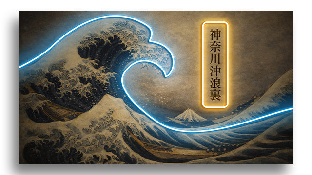 The Great Wave | UV LED Wall Art