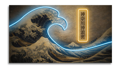 The Great Wave | UV LED Wall Art