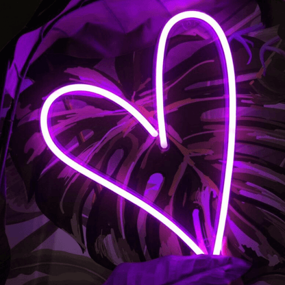 Heart Neon Sign | Custom Neon Sign | Custom Wedding Decoration